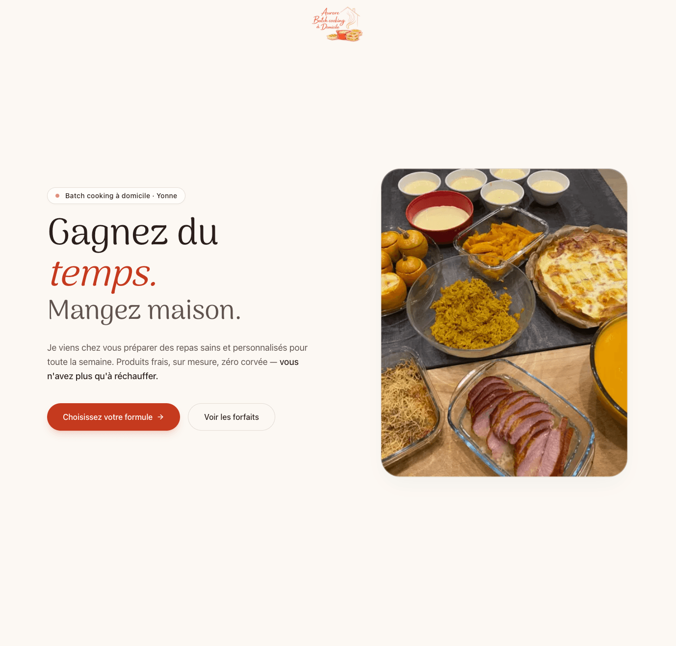 Aurore Batch Cooking